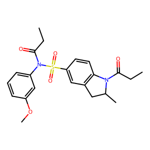 CAS: 2757730-26-8 | OR1052872 | N-(3-Methoxyphenyl)-N-((2-methyl-1-propionylindolin-5-yl)sulfonyl)propionamide