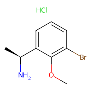 CAS: 2816820-13-8 | OR1052953 | (S)-1-(3-Bromo-2-methoxyphenyl)ethan-1-amine hydrochloride