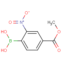CAS: 85107-55-7 | OR10533 | 4-(Methoxycarbonyl)-2-nitrobenzeneboronic acid