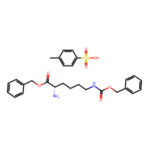 CAS: 16964-83-3 | OR1053550 | (S)-Benzyl 2-amino-6-(((benzyloxy)carbonyl)amino)hexanoate 4-methylbenzenesulfonate