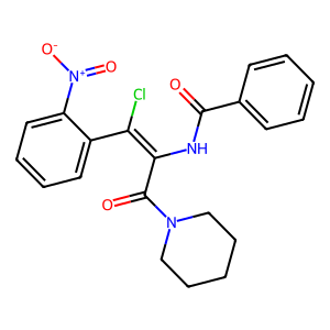 CAS: 1800044-76-1 | OR1053585 | (Z)-N-(1-Chloro-1-(2-nitrophenyl)-3-oxo-3-(piperidin-1-yl)prop-1-en-2-yl)benzamide