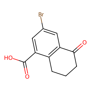 CAS: 1273602-53-1 | OR1054046 | 3-Bromo-5-oxo-5,6,7,8-tetrahydronaphthalene-1-carboxylic acid