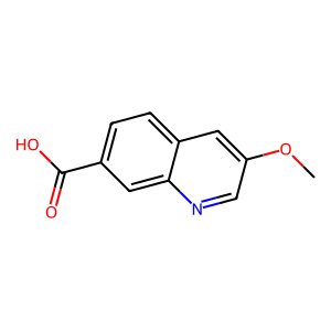 CAS: 2241594-60-3 | OR1054058 | 3-Methoxyquinoline-7-carboxylic acid