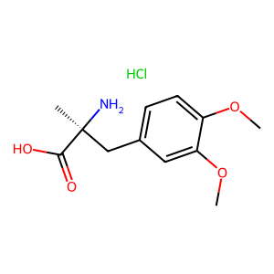CAS: 5486-79-3 | OR1054150 | (S)-2-Amino-3-(3,4-dimethoxyphenyl)-2-methylpropanoic acid hydrochloride