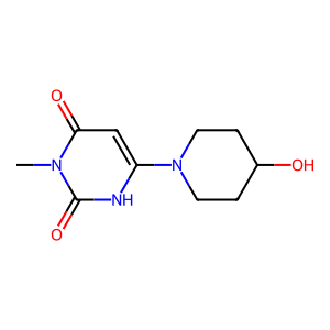 CAS: 887444-40-8 | OR1054276 | 6-(4-Hydroxypiperidin-1-yl)-3-methylpyrimidine-2,4(1H,3H)-dione
