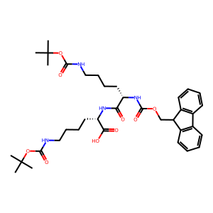 CAS: 169151-00-2 | OR1054594 | N2-(N2-(((9H-Fluoren-9-yl)methoxy)carbonyl)-N6-(tert-butoxycarbonyl)-L-lysyl)-N6-(tert-butoxycarbonyl)-L-lysine