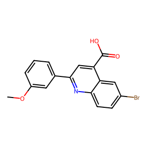 CAS: 351329-64-1 | OR1054625 | 6-Bromo-2-(3-methoxyphenyl)quinoline-4-carboxylic acid
