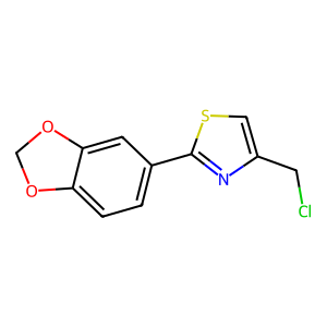 CAS: 55315-33-8 | OR1054656 | 2-(Benzo[d][1,3]dioxol-5-yl)-4-(chloromethyl)thiazole