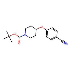 CAS: 333954-86-2 | OR1054706 | tert-Butyl 4-(4-cyanophenoxy)piperidine-1-carboxylate