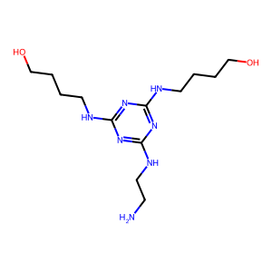 CAS: 2757730-53-1 | OR1054905 | 4,4'-((6-((2-Aminoethyl)amino)-1,3,5-triazine-2,4-diyl)bis(azanediyl))bis(butan-1-ol)