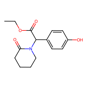 CAS: 886493-63-6 | OR1054912 | Ethyl 2-(4-hydroxyphenyl)-2-(2-oxopiperidin-1-yl)acetate