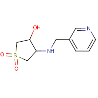 CAS:453577-52-1 | OR1055 | 4-[(Pyridin-3-ylmethyl)amino]tetrahydrothiophene-3-ol 1,1-dioxide