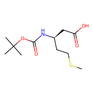 CAS: 1217811-51-2 | OR1055165 | (S)-3-((tert-Butoxycarbonyl)amino)-5-(methylthio)pentanoic acid