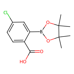 CAS: 2377606-42-1 | OR1055335 | 4-Chloro-2-(4,4,5,5-tetramethyl-1,3,2-dioxaborolan-2-yl)benzoic acid