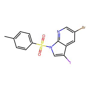 CAS: 875639-15-9 | OR1055392 | 5-Bromo-3-iodo-1-tosyl-1H-pyrrolo[2,3-b]pyridine