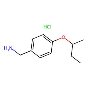 CAS: 37806-46-5 | OR1055487 | (4-(sec-Butoxy)phenyl)methanamine hydrochloride