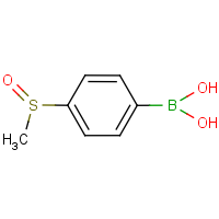 CAS:166386-48-7 | OR10559 | 4-(Methylsulphinyl)benzeneboronic acid
