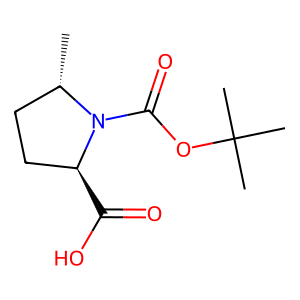 CAS: 676562-01-9 | OR1055948 | (2R,5S)-1-(tert-Butoxycarbonyl)-5-methylpyrrolidine-2-carboxylic acid