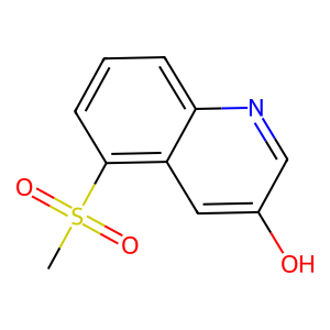 CAS: 1956384-81-8 | OR1056011 | 5-(Methylsulfonyl)quinolin-3-ol