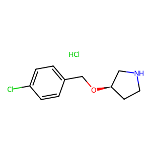 CAS: 1261234-02-9 | OR1056055 | (R)-3-((4-Chlorobenzyl)oxy)pyrrolidine hydrochloride