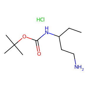 CAS: 1983858-46-3 | OR1056096 | tert-Butyl (1-aminopentan-3-yl)carbamate hydrochloride