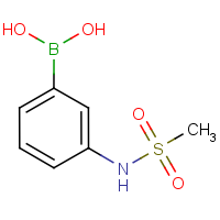 CAS:148355-75-3 | OR10561 | 3-[(Methylsulphonyl)amino]benzeneboronic acid
