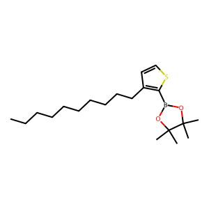 CAS: 1403967-25-8 | OR1056227 | 2-(3-Decylthiophen-2-yl)-4,4,5,5-tetramethyl-1,3,2-dioxaborolane
