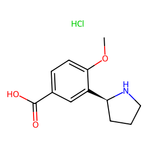 CAS: 1391419-55-8 | OR1056319 | (S)-4-Methoxy-3-(pyrrolidin-2-yl)benzoic acid hydrochloride