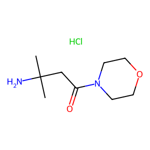 CAS: 1415898-61-1 | OR1056372 | 3-Amino-3-methyl-1-morpholinobutan-1-one hydrochloride
