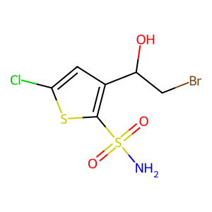 CAS: 174139-67-4 | OR1056407 | 3-(2-Bromo-1-hydroxyethyl)-5-chlorothiophene-2-sulfonamide