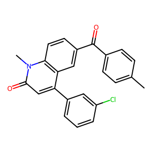 CAS: 2682114-29-8 | OR1056461 | 4-(3-Chlorophenyl)-1-methyl-6-(4-methylbenzoyl)quinolin-2(1H)-one