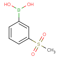 CAS:373384-18-0 | OR10565 | 3-(Methylsulphonyl)benzeneboronic acid