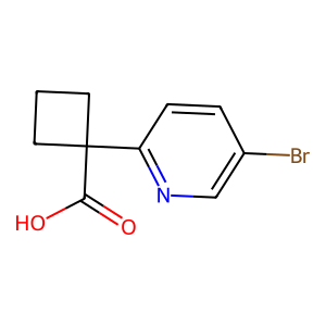 CAS: 1382486-27-2 | OR1056597 | 1-(5-Bromopyridin-2-yl)cyclobutanecarboxylic acid