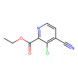 CAS: 1616500-66-3 | OR1057470 | Ethyl 3-chloro-4-cyanopicolinate