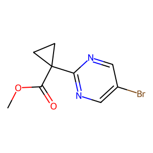 CAS: 1447607-69-3 | OR1057630 | Methyl 1-(5-bromopyrimidin-2-yl)cyclopropanecarboxylate