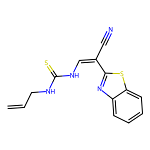 CAS: 907551-72-8 | OR1057674 | 1-Allyl-3-(2-(benzo[d]thiazol-2-yl)-2-cyanovinyl)thiourea