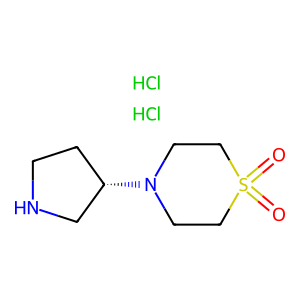 CAS: 1821817-23-5 | OR1057769 | (S)-4-(Pyrrolidin-3-yl)thiomorpholine 1,1-dioxide dihydrochloride