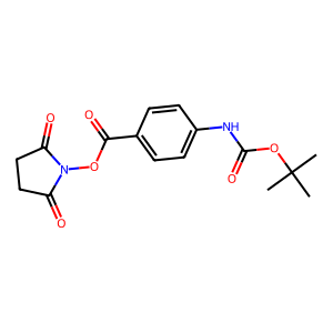 CAS: 120465-50-1 | OR1057829 | 2,5-Dioxopyrrolidin-1-yl 4-((tert-butoxycarbonyl)amino)benzoate