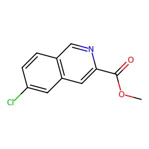 CAS: 590369-87-2 | OR1058000 | Methyl 6-chloroisoquinoline-3-carboxylate