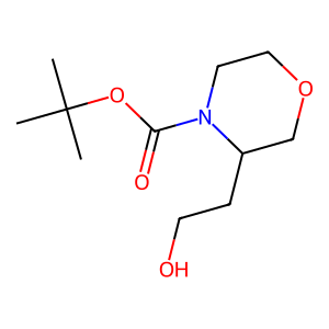 CAS: 1784401-31-5 | OR1058523 | tert-Butyl 3-(2-hydroxyethyl)morpholine-4-carboxylate