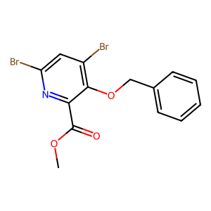 CAS: 321596-56-9 | OR1058555 | Methyl 3-(benzyloxy)-4,6-dibromopicolinate