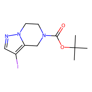 CAS: 1823229-68-0 | OR1058582 | tert-Butyl 3-iodo-6,7-dihydropyrazolo[1,5-a]pyrazine-5(4H)-carboxylate
