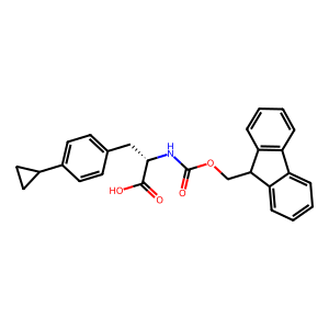 CAS: 1997389-26-0 | OR1058975 | (S)-2-((((9H-Fluoren-9-yl)methoxy)carbonyl)amino)-3-(4-cyclopropylphenyl)propanoic acid