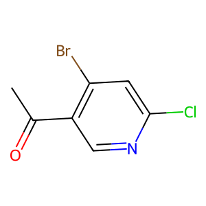 CAS: 2383027-99-2 | OR1059033 | 1-(4-Bromo-6-chloropyridin-3-yl)ethan-1-one