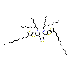 CAS: 2376334-93-7 | OR1059066 | 12,13-Bis(2-butyloctyl)-3,9-diundecyl-12,13-dihydro-[1,2,5]thiadiazolo[3,4-e]thieno[2'',3'':4',5']thieno[2',3':4,5]pyrrolo[3,2-g]thieno[2',3':4,5]thieno[3,2-b]indole