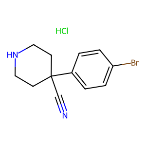 CAS: 1809152-76-8 | OR1059286 | 4-(4-Bromophenyl)piperidine-4-carbonitrile hydrochloride