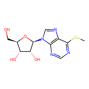 CAS: 342-69-8 | OR1059382 | (2R,3S,4R,5R)-2-(Hydroxymethyl)-5-(6-(methylthio)-9H-purin-9-yl)tetrahydrofuran-3,4-diol