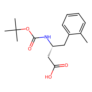 CAS: 269398-80-3 | OR1059420 | (R)-3-((tert-Butoxycarbonyl)amino)-4-(o-tolyl)butanoic acid