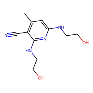 CAS: 38841-88-2 | OR1060158 | 2,6-Bis((2-hydroxyethyl)amino)-4-methylnicotinonitrile