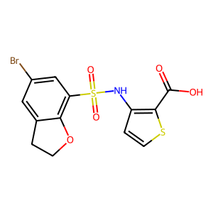 CAS: 1268618-43-4 | OR1060437 | 3-((5-Bromo-2,3-dihydrobenzofuran)-7-sulfonamido)thiophene-2-carboxylic acid